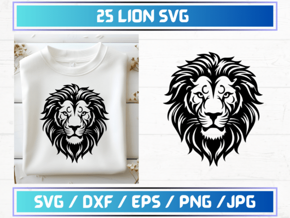 25 Lion SVG: A Versatile Digital Resource for Designers and Creators
