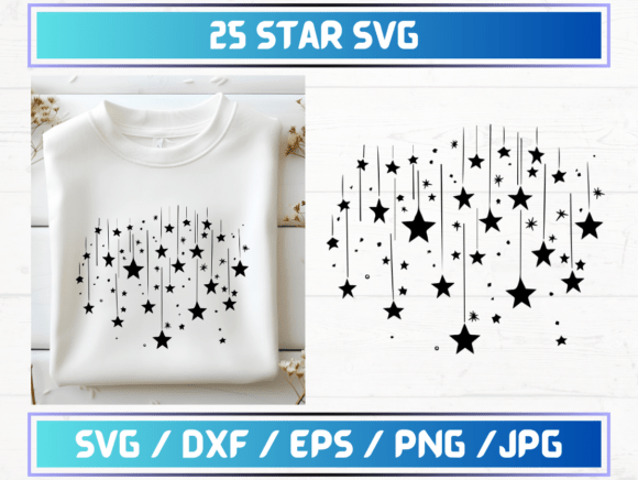 25 Star SVG Files: A Versatile Resource for Designers and Creators