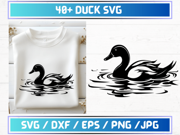 40 Duck SVG Files: A Versatile Resource for Designers and Creators