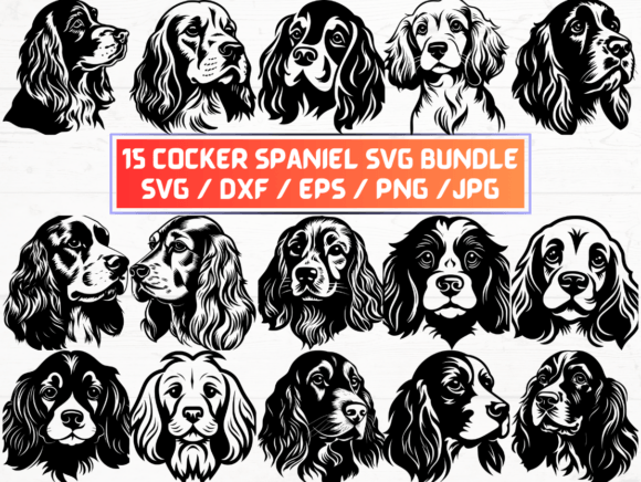 Cocker Spaniel Svg: A Versatile Digital Asset