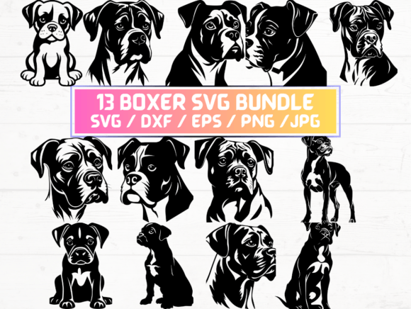 Everything You Need to Know About 13 Boxer SVG Files and Digital Product Downloads