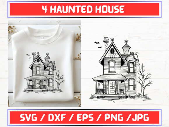 Haunted House SVG: A Versatile Digital Asset for Creative Projects
