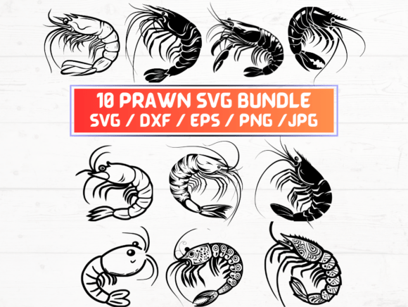 Prawn Vector Graphics Collection