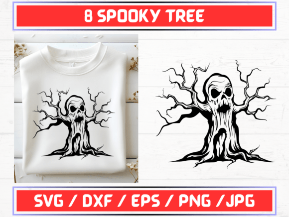 Spooky Tree SVG. DXF. EPS. JPG. PNG: A Comprehensive Guide for Creative Professionals