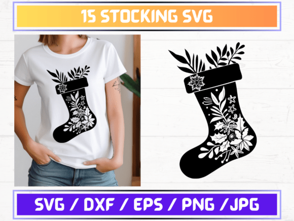 Stocking SVG File: A Versatile Tool for Creative and Professional Use