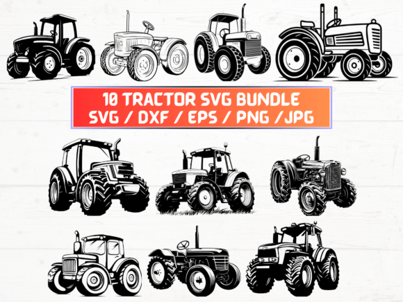 Tractor SVG: A Versatile Digital Asset for Creative Projects