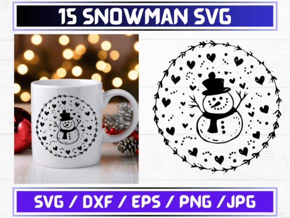 Understanding Snowman SVG. DXF. EPS. JPG. PNG: A Versatile Digital Asset for Creative Professionals