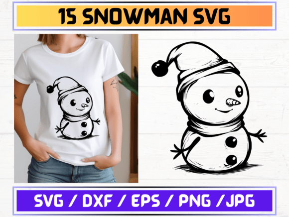 Unlocking Creative Potential with the Snowman SVG Bundle