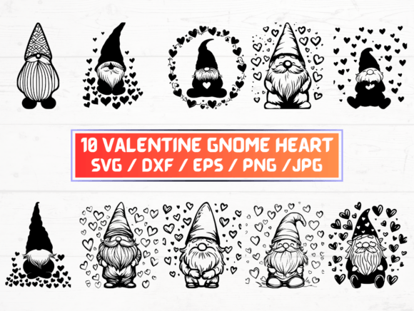 Valentine Gnome Heart SVG Laser Cut: A Modern Approach to Digital Design